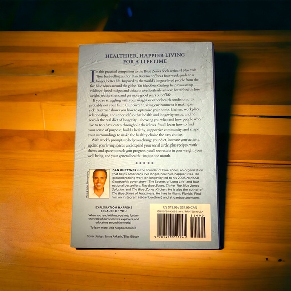 The Blue Zones - Challenge 4-Week Plan for a Longer Better Life book - Picture 2 of 4